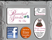 Tablet Screenshot of personalizedstitches.com